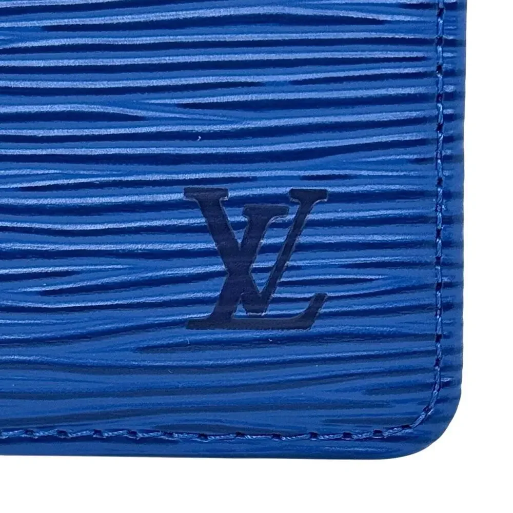 Louis Vuitton Blue Buckle Wallet
